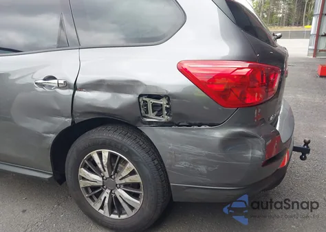 2020 Nissan Pathfinder S 4Wd z USA, uszkodzony, nr VIN 5N1DR2AM8LC583520